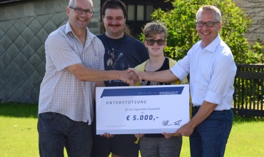 TEST-FUCHS - Generous financial support for a local workshop for disabled young people TEST-FUCHS - Generous financial support for a local workshop for disabled young people