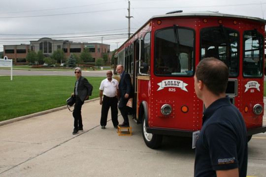 get off the bus