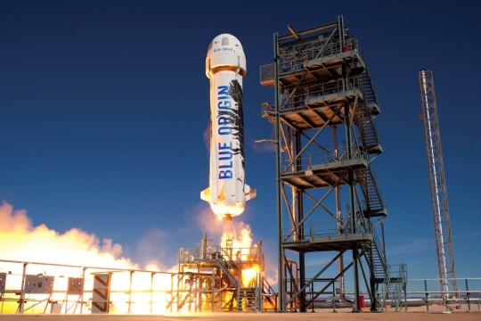 BLUE ORIGIN BAUT EINE STRAßE INS ALL UND VERTRAUT DABEI AUF HIGH-TECH HYDRAULIK VON TEST-FUCHS