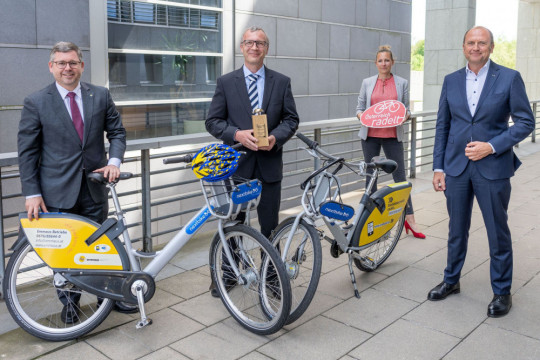 TEST-FUCHS - Les employés de Test-Fuchs sont les cyclistes les plus travailleurs de Basse-Autriche TEST-FUCHS - Les employés de Test-Fuchs sont les cyclistes les plus travailleurs de Basse-Autriche
